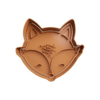 Cabeza De Zorro Cortante Para Galletitas
