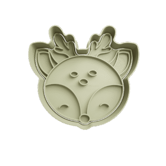 Cabeza De Venado Cortante Para Galletitas