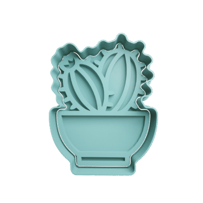 Cactus En Maceta Cortante Para Galletitas 2