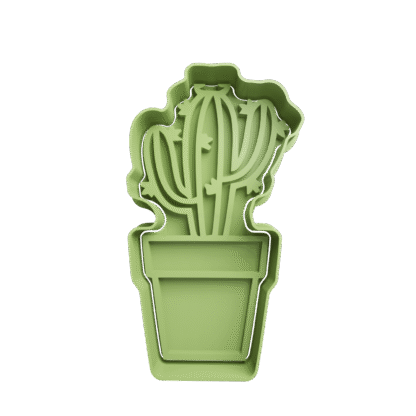 Cactus En Maceta Cortante Para Galletitas