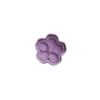 Flor de Sakura 3cm Cortante Para Galletitas 2