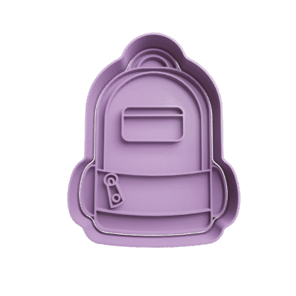 Mochila Dia Del Maestro Cortante Para Galletitas