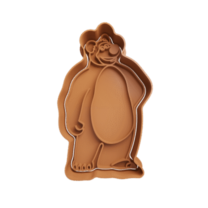 Oso De Masha y El Oso Cortante Para Galletitas