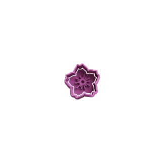 Flor de Sakura 2cm Cortante Para Galletitas
