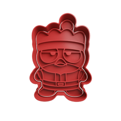 Badtz Maru Navidad Cortante Para Galletitas