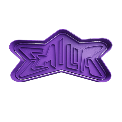 Emilia Mernes Logo Cortante Para Galletitas