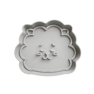 Cabeza Rj BT21 BTS Cortante Para Galletitas