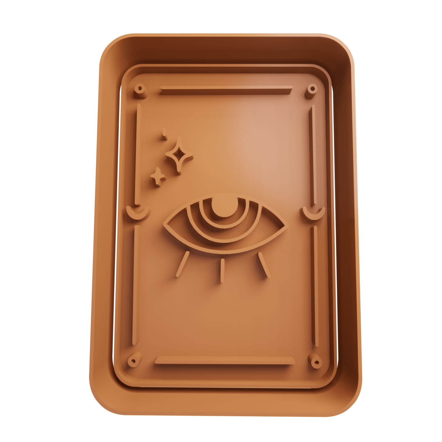 Carta Tarot Ojo Holistico Cortante Para Galletitas 1 Cortantes Para Galletitas Carta Tarot Ojo Holistico Cortante Para Galletitas