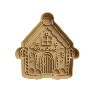 Casa Dulce Navidad Cortante Para Galletitas 2