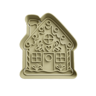 Casa Dulce Navidad Cortante Para Galletitas
