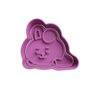 Bebe Cooky bt21 bts Cortante Para Galletitas