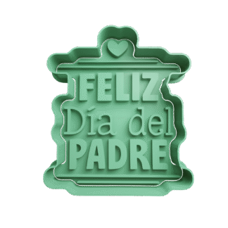 Feliz Dia Del Padre Cortante Para Galletitas