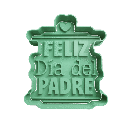 Feliz Dia Del Padre Cortante Para Galletitas