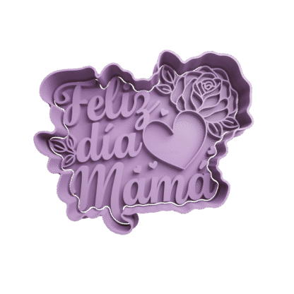 Feliz Dia Mama Cortante Para Galletitas