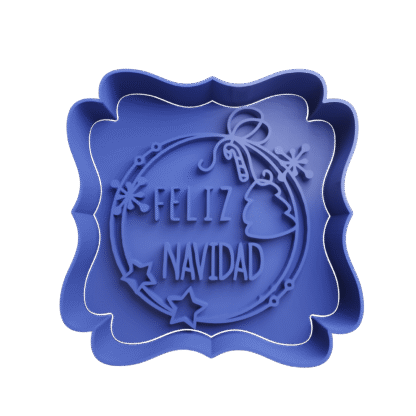 Feliz Navidad Cortante Para Galletitas 4