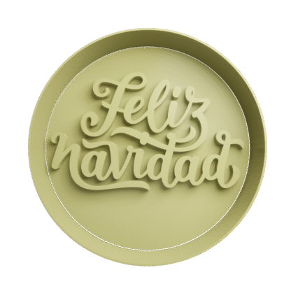 Feliz Navidad Cortante Para Galletitas 2