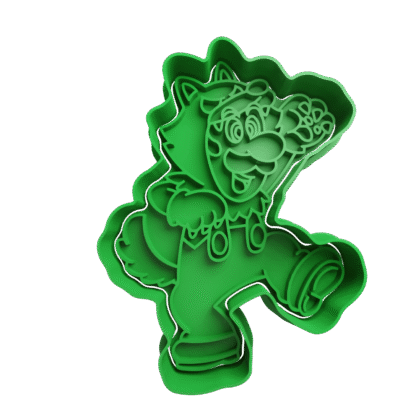 Luigi De Mario Bros Halloween Cortante Para Galletitas