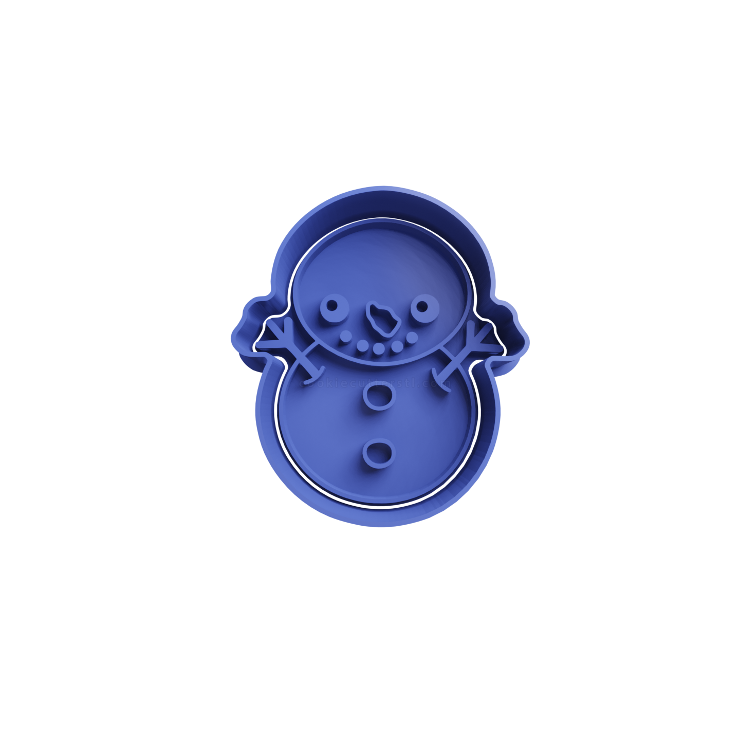 Muñeco De Nieve Mini Navidad Cortante Para Galletitas 1 Cortantes Para Galletitas Muñeco De Nieve Mini Navidad Cortante Para Galletitas