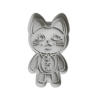 Turbo Abuela Gatito DanDaDan Cortante Para Galletitas 2
