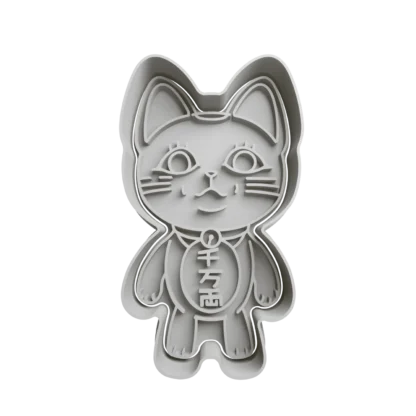 Turbo Abuela Gatito DanDaDan Cortante Para Galletitas 2