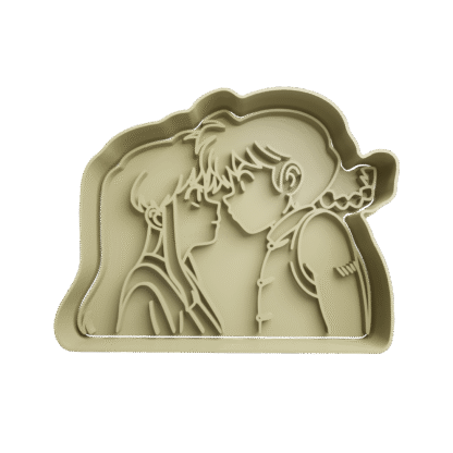 Ranma y Akane Cortante Para Galletitas