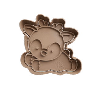 Reno Cute Navidad Cortante para Galletitas