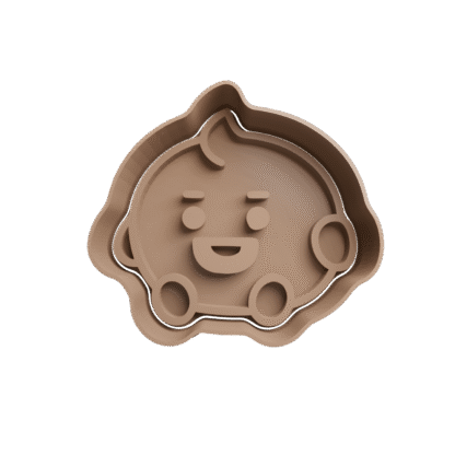 Bebe Shooky bt21 bts Cortante Para Galletitas