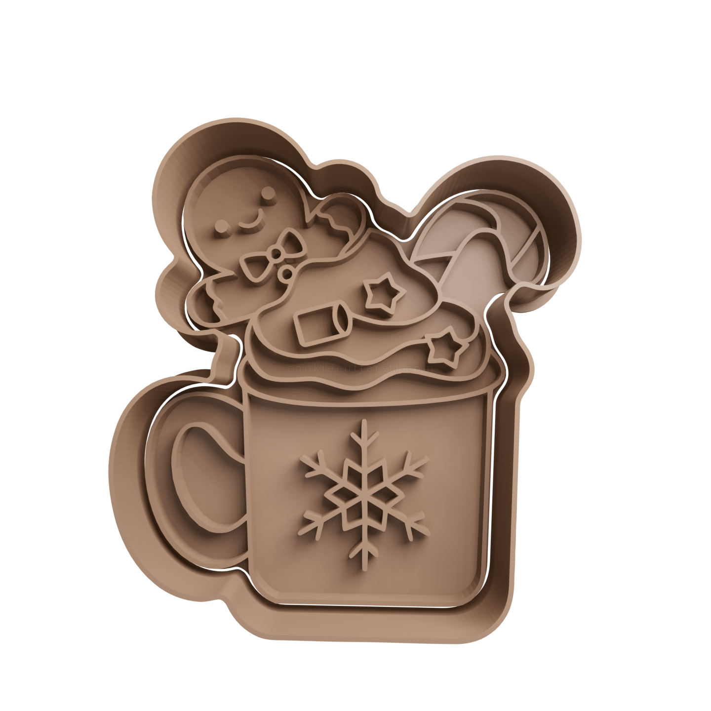 Galleta En Taza De Navidad Cortante Para Galletitas 1 Cortantes Para Galletitas Galleta En Taza De Navidad Cortante Para Galletitas
