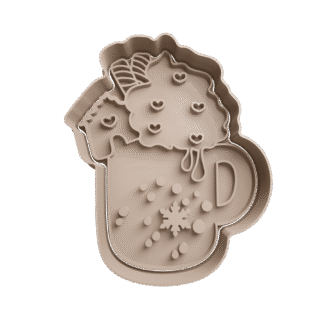 Taza Navidad Cortante Para Galletitas