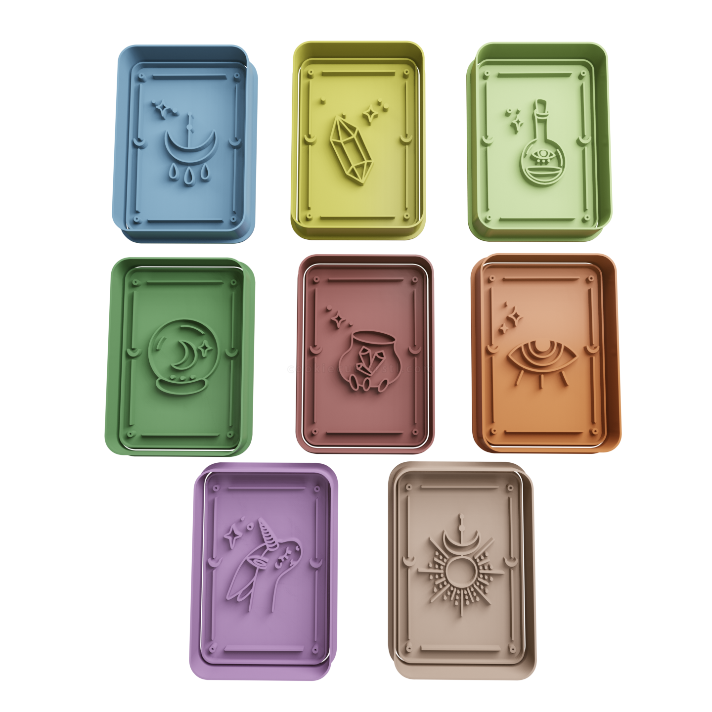 Set Cartas Tarot Holistico Cortantes Para Galletitas 1 Cortantes Para Galletitas Set Cartas Tarot Holistico Cortantes Para Galletitas