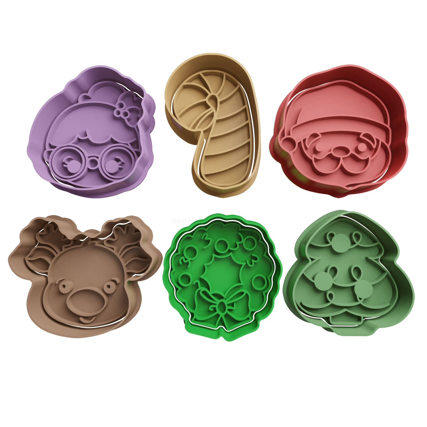 Set Mini Navidad Cortantes Para Galletitas 4 1 Cortantes Para Galletitas Set Mini Navidad Cortantes Para Galletitas 4