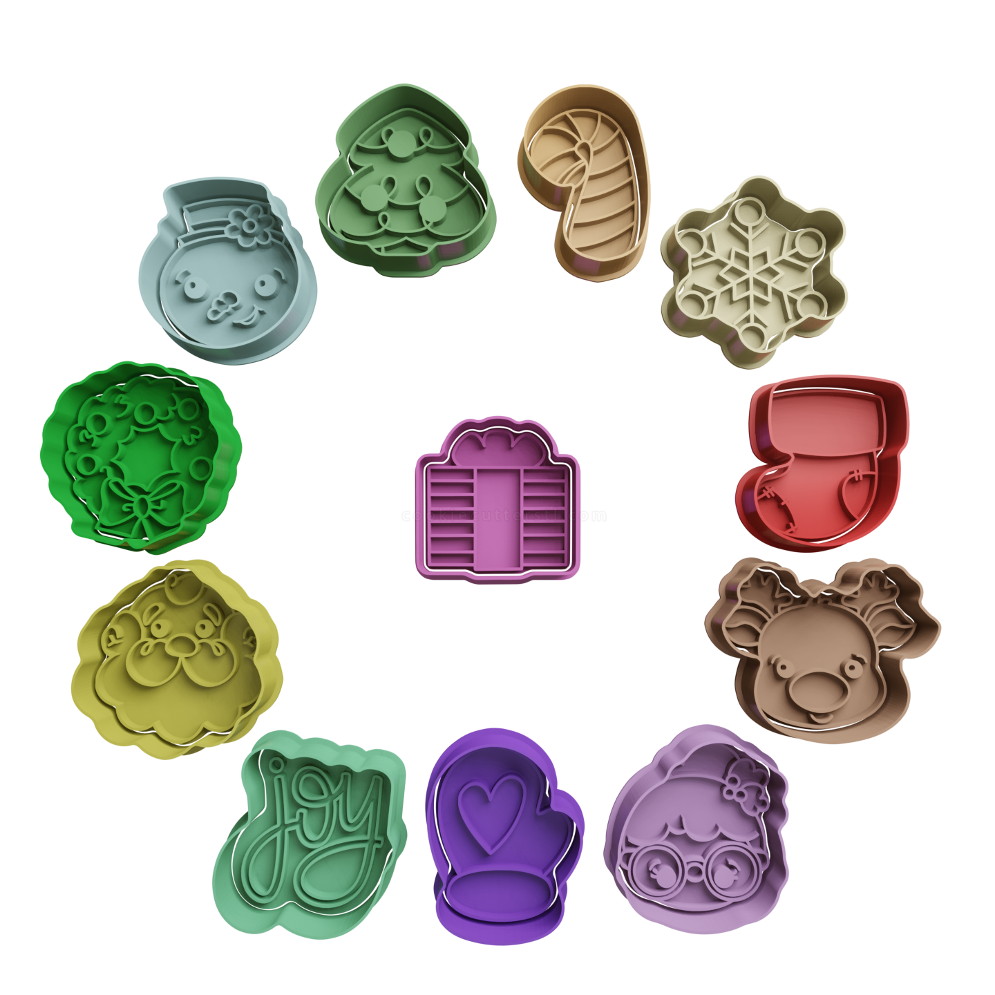 Set Mini Navidad Cortantes Para Galletitas 2 1 Cortantes Para Galletitas Set Mini Navidad Cortantes Para Galletitas 2