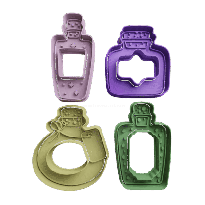 Set Posiones Halloween Cortante Para Galletitas