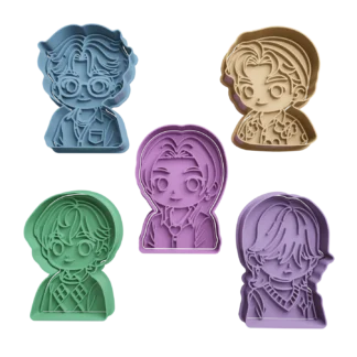 Set Saja Boys Kpop Cortantes para Galletitas
