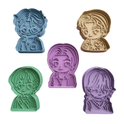 Set Saja Boys Kpop Cortantes para Galletitas