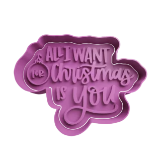 All I Want Christmas Is You Mariah Carey Cortante Para Galletitas