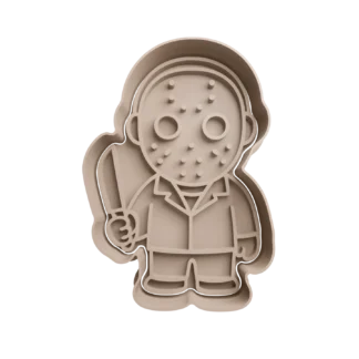Jason Voorhees Halloween Cortante Para Galletitas