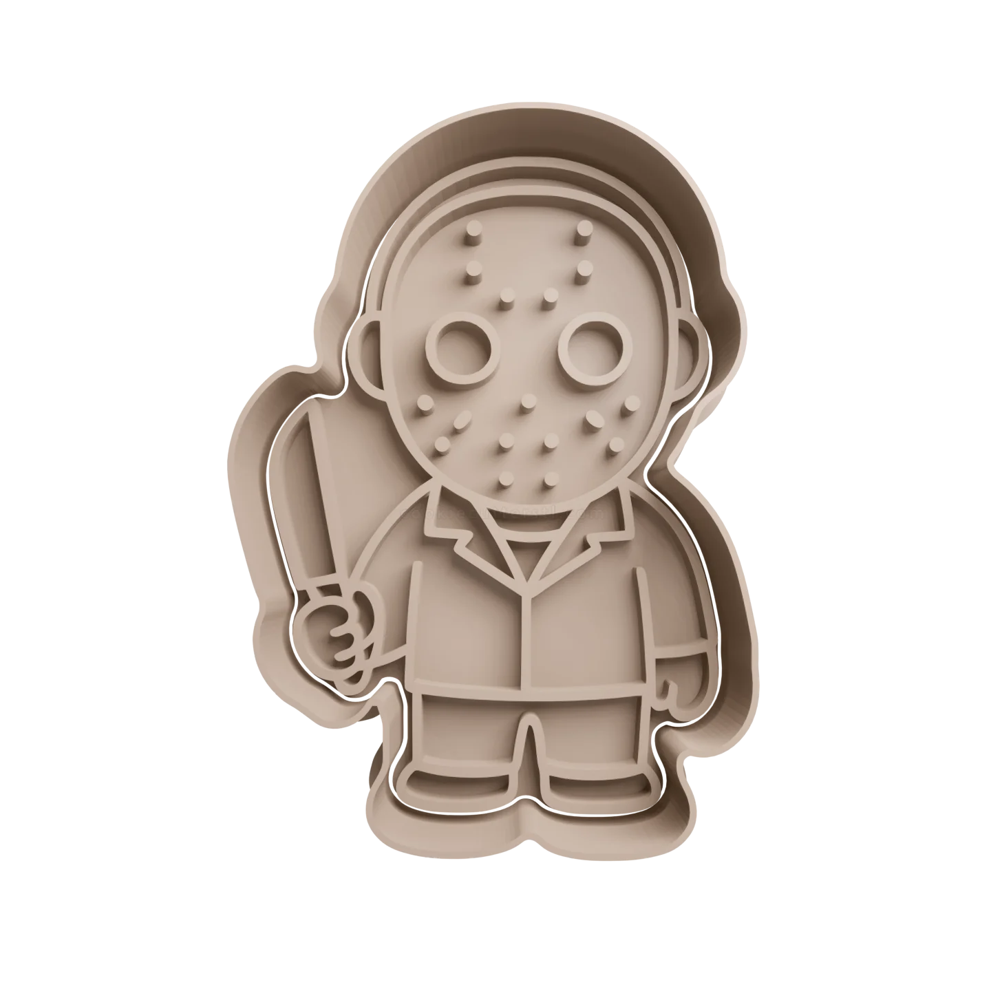 Jason Voorhees Halloween Cortante Para Galletitas 1 Cortantes Para Galletitas Jason Voorhees Halloween Cortante Para Galletitas