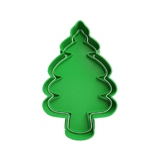 Arbol De Navidad Silueta Cortante para Galletitas