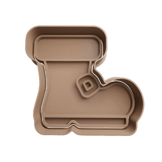 Bota De Papa Noel Navidad Cortante para Galletitas