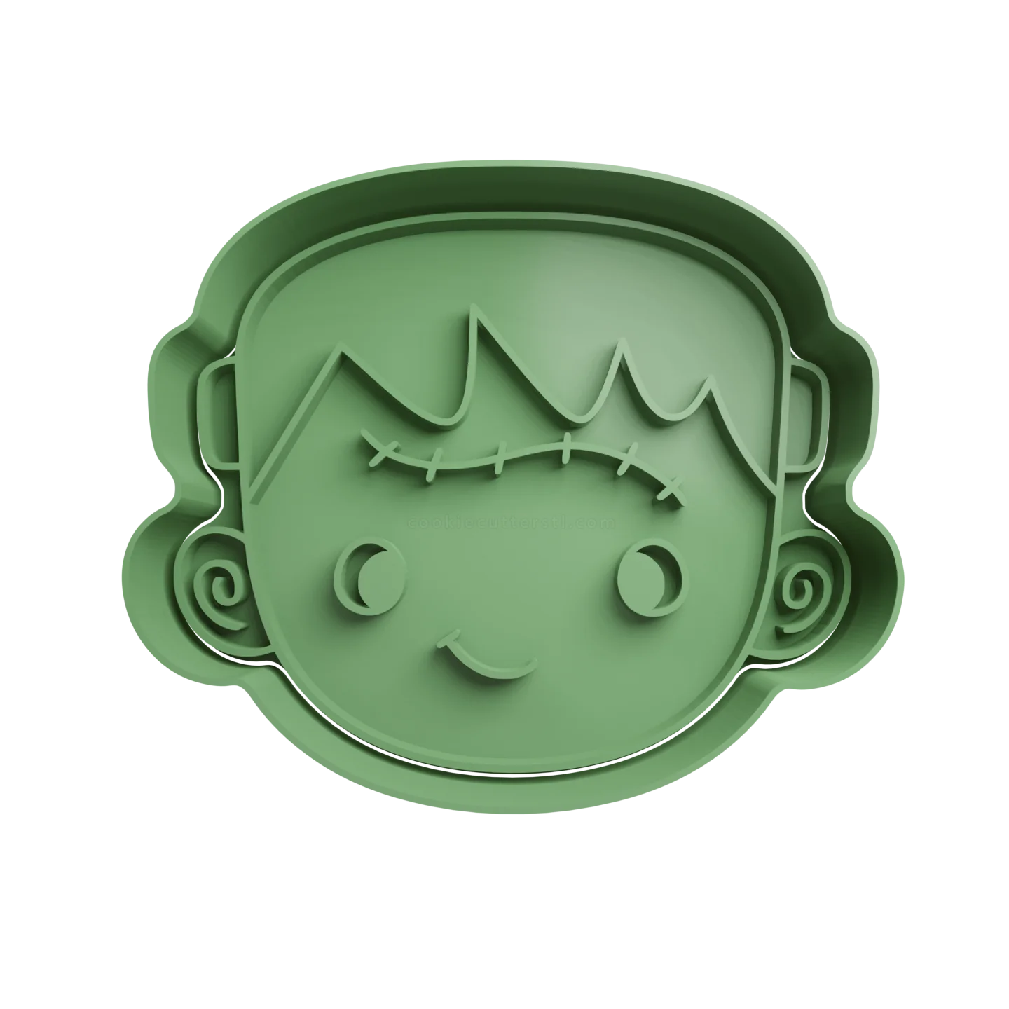 Cabeza Frankenstein Halloween Cortante Para Galletitas 1 Cortantes Para Galletitas Cabeza Frankenstein Halloween Cortante Para Galletitas