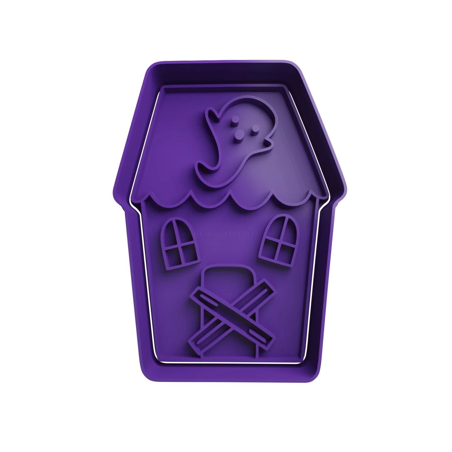 Casa Embrujada Halloween Cortante Para Galletitas 2 1 Cortantes Para Galletitas Casa Embrujada Halloween Cortante Para Galletitas 2