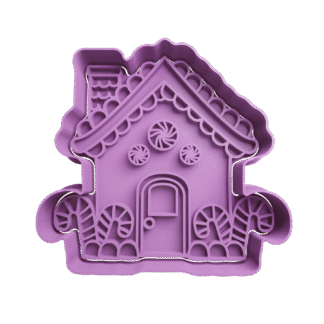 Casa De Jengibre Navidad Cortante Para Galletitas 3