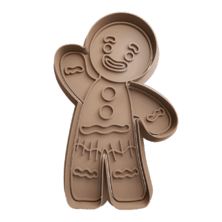 Galleta De Jengibre De Shrek Grande Cortante Para Galletitas