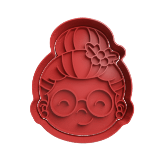 Mama Noel Navidad Cortante Para Galletitas 2