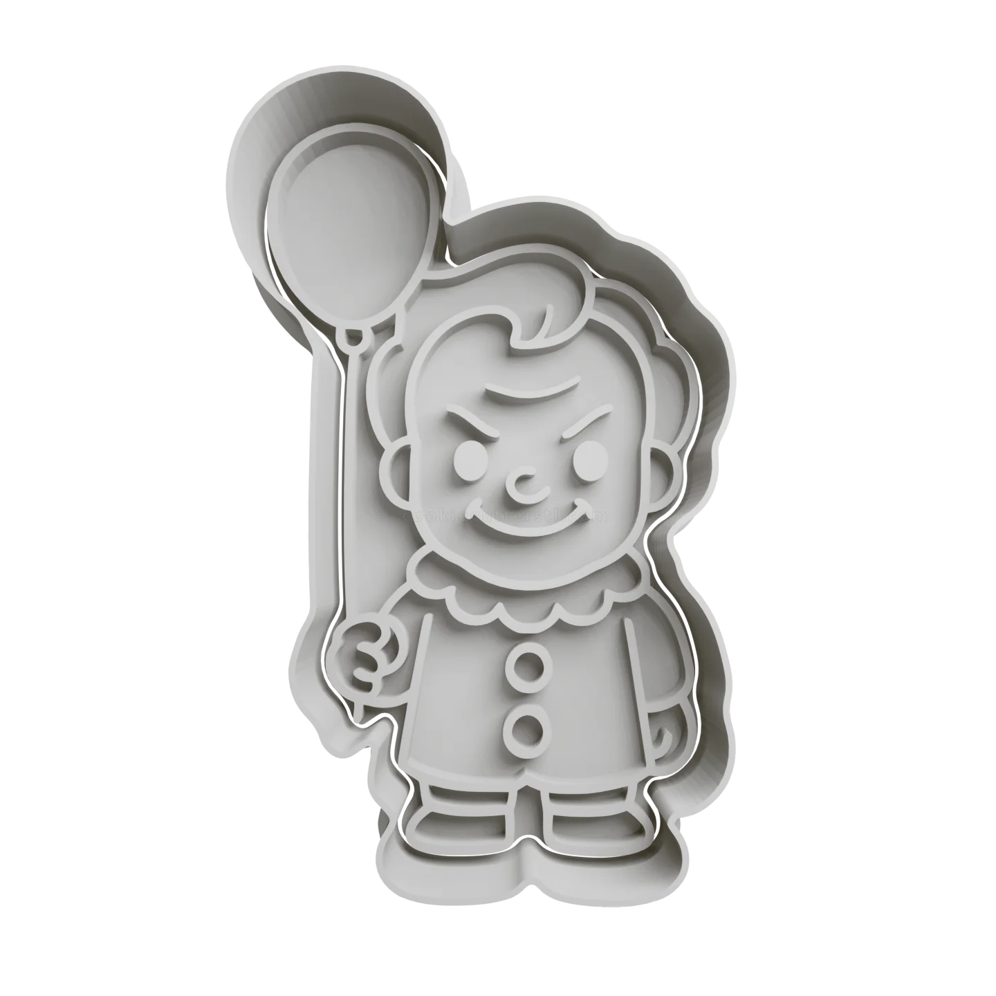 Payaso Pennywise Halloween Cortante Para Galletitas 1 Cortantes Para Galletitas Payaso Pennywise Halloween Cortante Para Galletitas