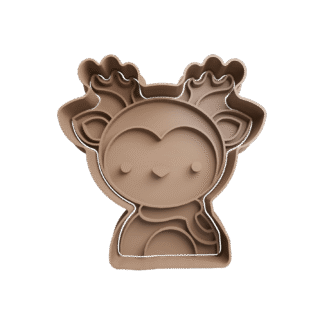 Reno Cute Navidad Cortante Para Galletitas 2