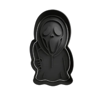 Scream Halloween Cortante Para Galletitas 2