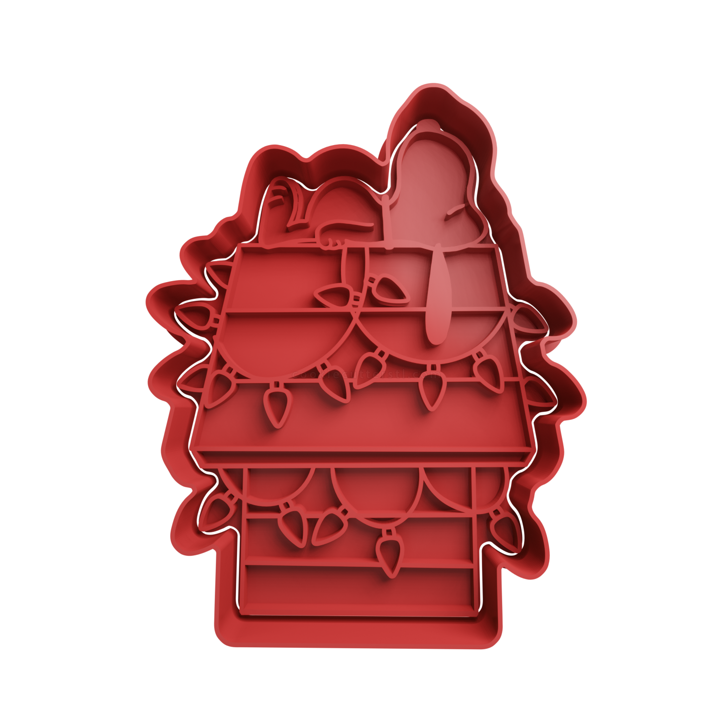 Snoopy Acostado Navidad Cortante Para Galletitas 1 Cortantes Para Galletitas Snoopy Acostado Navidad Cortante Para Galletitas