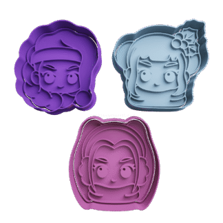 Set Guerreras Kpop Navidad Cortantes Para Galletitas